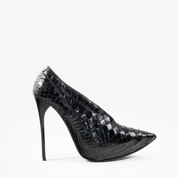 Burberry Prorsum Python Snakeskin Booties - Picture 1 of 10